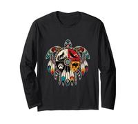 Turtle Medicine Wheel Spirit Indigenous Native Americans Long Sleeve T-Shirt