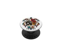 Turtle Medicine Wheel Spirit Indigenous Native Americans PopSockets Adhesive PopGrip