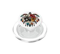 Turtle Medicine Wheel Spirit Indigenous Native Americans PopSockets PopGrip for MagSafe
