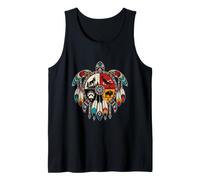 Turtle Medicine Wheel Spirit Indigenous Native Americans Tank Top