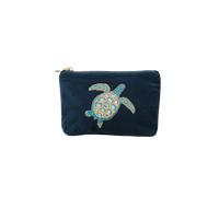 Turtle Mini Pouch in Marine Navy