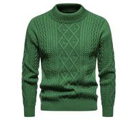 Turtle Neck Tops for Men Jumper with Mock Shirt Collar, Loungear Long Sleeves Comfortable Knitted Hooded Stand Collar Round Thickened Large Size Fashionable Casual Slim Fit Satshirts Work Jogging