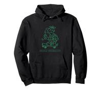 Turtle on Skateboard Slow Sundays Lazy Days Funny Statement Pullover Hoodie