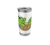Turtle on the Back Shell Stainless Steel Insulated Tumbler