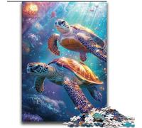 Turtle on The Seabed 2000 Piece Jigsaw Puzzles for Teenagers, Toys Educational Games Stress Relieving Unique Birthday And Gifts (70x100cm)
