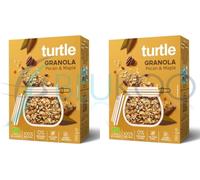 Turtle Organic Granola Pecan & Maple - 350g (Pack of 2)