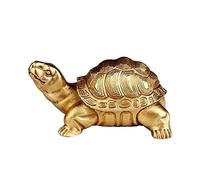 Turtle Ornament, Brass Turtle Ornaments, Fortune Tortoise Crafts Home Living Room Decorative Accessories Home Decoration (Color : A)