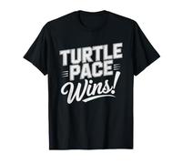 Turtle Pace Back Pack Runner Slow Identity Speed T-Shirt