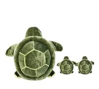 Turtle Pad Set for Skiing Snowboarding Cute Tortoise Shaped Hip, Knee, Elbow Protector for Anti-Fall Protection, Protective Gear for Adults Kids,Knee Hips pads-Small