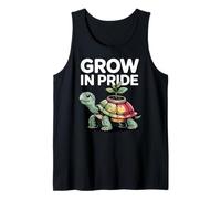 Turtle Plant Lover Slow Growing Plants Shell Planter Tortois Tank Top