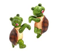 Turtle Planter Hugger, Weather-resistant, 2 Pieces, Garden Pot Ornament, Climbing Turtle Hanger, Lightweight And Easy To Ha-ng, For Indoor Plan-ters Too
