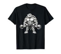 Turtle Powerlifting Weightlifting Gym Workout T-Shirt