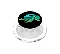 Turtle Protractor Mathematics Mathematicians Math Teacher PopSockets PopGrip for MagSafe