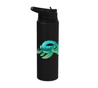 Turtle Protractor Mathematics Mathematicians Math Teacher Stainless Steel Insulated Water Bottle