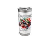 Turtle Red Eared Slider Whisperer Stainless Steel Insulated Tumbler