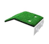 Turtle Resting Basking Platform for Frog Semi Aquatic Animals Small Reptiles M, Green