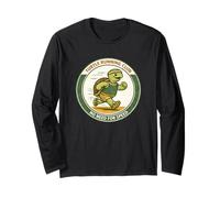 Turtle Running Club No Need for Speed Tortoise Funny Runner Long Sleeve T-Shirt