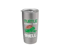 Turtle Running Team We're Slow As Shell - Sea Turtle Stainless Steel Insulated Tumbler