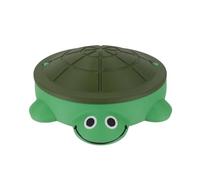 Turtle Sandbox - Outdoor Pit for Kids | Sturdy with Playful Shape, Fun Activity Accessory with Secure Lid, Compact Build for Beach Play, Garden Games, Yard Entertainment and Indoor Creativity