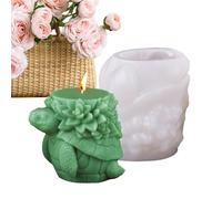Turtle Set, Resin Craft Moulds Kit, with Ornament Detail, 3D Clay Design, Stone Diffuser Shape, Craft Supply Set DIY Animal Resin Making Tool Home & Moulding & Casting