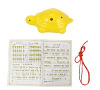 Turtle Shape Ocarina Flute 6 Hole Alto C Introductory
