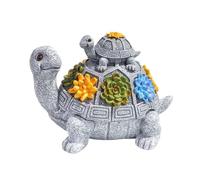 Turtle-Shaped Ashtray with Lid, Smokeless Waterproof Ash Tray with Cute Turtle for Home Office, Outdoor Indoor Decor Ashtray