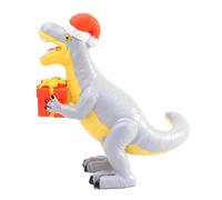 Turtle Shaped Christmas Ornament, Christmas Statue Decorations | Resin Dinosaur Ornaments,Animal Holding Box Design Sculpture for Home Decoration on the