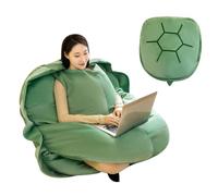 Turtle Shell Body Pillow, Multifunctional Giant Wearable Turtle Shell Pillow, Multifunctional Giant Weighted Wearable Turtle Shell Plush Pillow For Anxiety(Color:A Green,Size:100Cm/39.3in Kid)