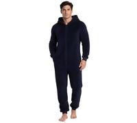 TURTLE Sherpa Fleece Hooded Onesie for Adults | Soft Zip-Up All-in-One Loungewear Long Sleeve Warm Pyjama Jumpsuit