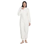 TURTLE Sherpa Fleece Hooded Onesie for Adults | Soft Zip-Up All-in-One Loungewear Long Sleeve Warm Pyjama Jumpsuit