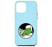 Turtle Sleeping Hat Tired Bed Happy Good Dreaming Night Fun Case for iPhone 12 Pro Max