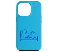 Turtle Sleeping Hat Tired Bed Happy Good Dreaming Night Fun Case for iPhone 13 Pro