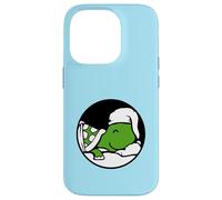 Turtle Sleeping Hat Tired Bed Happy Good Dreaming Night Fun Case for iPhone 14 Pro