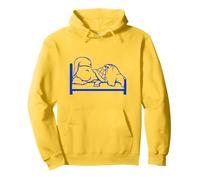 Turtle Sleeping Hat Tired Bed Happy Good Dreaming Night Fun Pullover Hoodie