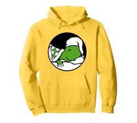 Turtle Sleeping Hat Tired Bed Happy Good Dreaming Night Fun Pullover Hoodie