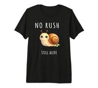 Turtle Slow Living Eco Lifestyle Now Rush Premium T-Shirt