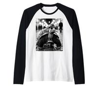 Turtle Smoking Cigar s Vintage Gangster s Mafia Don Raglan Baseball Tee