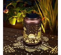 Turtle Solar Lanterns Outdoor Waterproof - Birthday Gifts for Women, Men, Mom, Mothers Day Gifts, Tortoise Solar Lights Outdoor Hanging Garden Decor for Outside, Patio, Outdoor, Yard, Lawn, Balcony