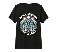 Turtle Spirit Indigenous Native Americans Premium T-Shirt