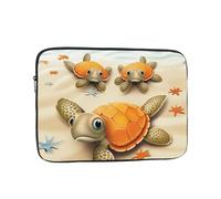 Turtle Starfish Laptop Case 15 inch, Shockproof Protective Computer Sleeve Cover Water Resistant Laptop Bag Carrying Tablet Cover Briefcase Handbags Gifts for Men Women