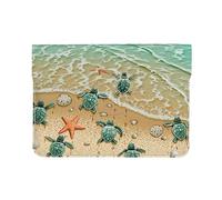Turtle Starfish Laptop Sleeve,Cute Laptop Sleeves 13 Inch,Puffy Laptop Protective Case for Apple Mac Pro/13'' MacBook Air 2022-2018,Waterproof