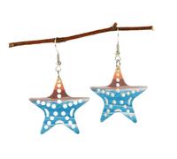 Turtle Starfish Seahorse Earrings Lightweight Acrylic Summer Coastal Beach Earrings for Travel Sea-maid Boho Dangle Statement Earrings Jewelry for Women, Alloy Steel, No Gemstone
