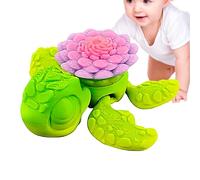 Turtle Statue, Luminous Turtle Decorations in the Dark, Stress Toys with Joints Collectible, Home and Desk Decoration, Birthday Gift for Kids, Women and Men