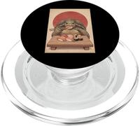 Turtle Sushi Anime Vintage Japanese Food Lover Kawaii PopSockets PopGrip for MagSafe