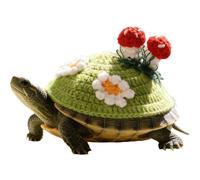 Turtle Sweater,Cute Knitted Warm Adjustable,Knitted Tortoise Costume with Flower - for Small Medium Large Walking Party Cosplay Adventures Outdoor Indoor