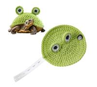 Turtle Sweater for Pet - Reptile Apparel, Cute Warm Small Animal Garment with Adjustable Strap, Handmade Knitted Component for Pet Tortoise, Costume for Winter, Halloween and Party
