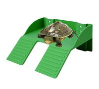 Turtle Tank Accessories Non-Slip Large with Food Holder Ramp