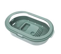 Turtle Tank Aquarium Small Turtle Terrarium, Land Turtle Peace Feed Terrarium Anti-Escape Sun Place Aquarium for Reptiles
