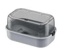 Turtle Tank Kit - Home Breeding Box With Basking, Full View Aquatic Turtle Starter Kit, Red-Eared Slider Breeding | Multi-Function Area, Stunning Habitat, Stage for Small Reptiles