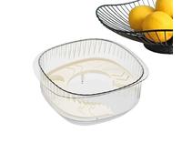 Turtle Tank,Transparent Full View Multi Function Areas Tortoise House - Pet Reptile Tortoise Aquarium Tank - for Hermit Crabs Fish Amphibians Aquatic Pets Reptiles